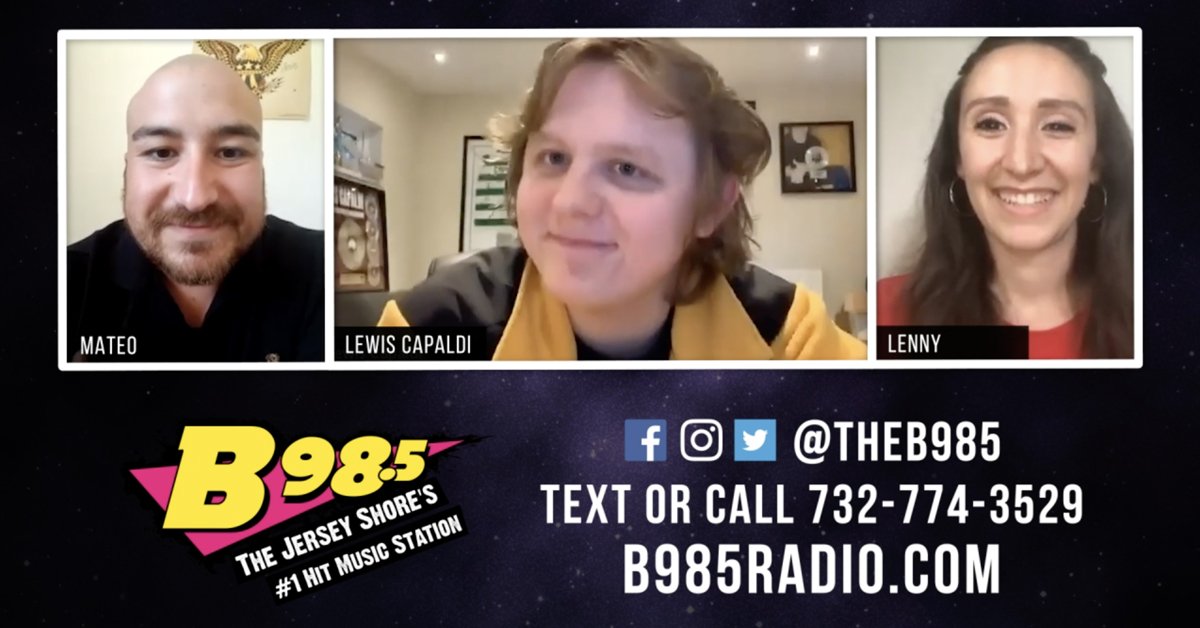 The B98 5 Morning Show W Mateo Lenny Lewis Capaldi Interview B98 5