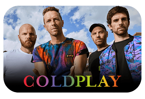 Coldplay-card
