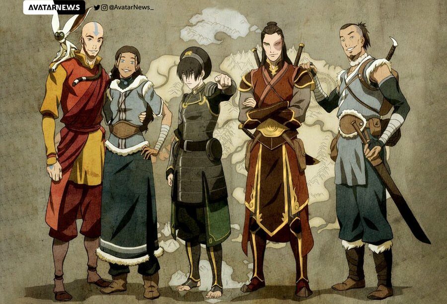 Animated Avatar The Last Airbender Film 2024 Aang B98.5