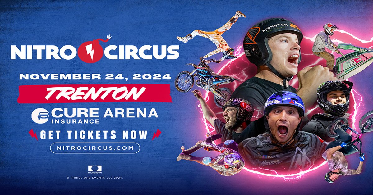 Enter to win suite tickets to see Nitro Circus at Cure Insurance Arena on November 24th