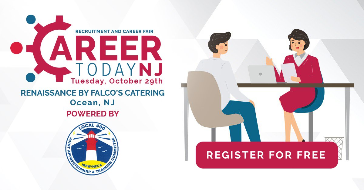 Career Today NJ, October 29th at Renaissance by Falco’s Catering in Ocean