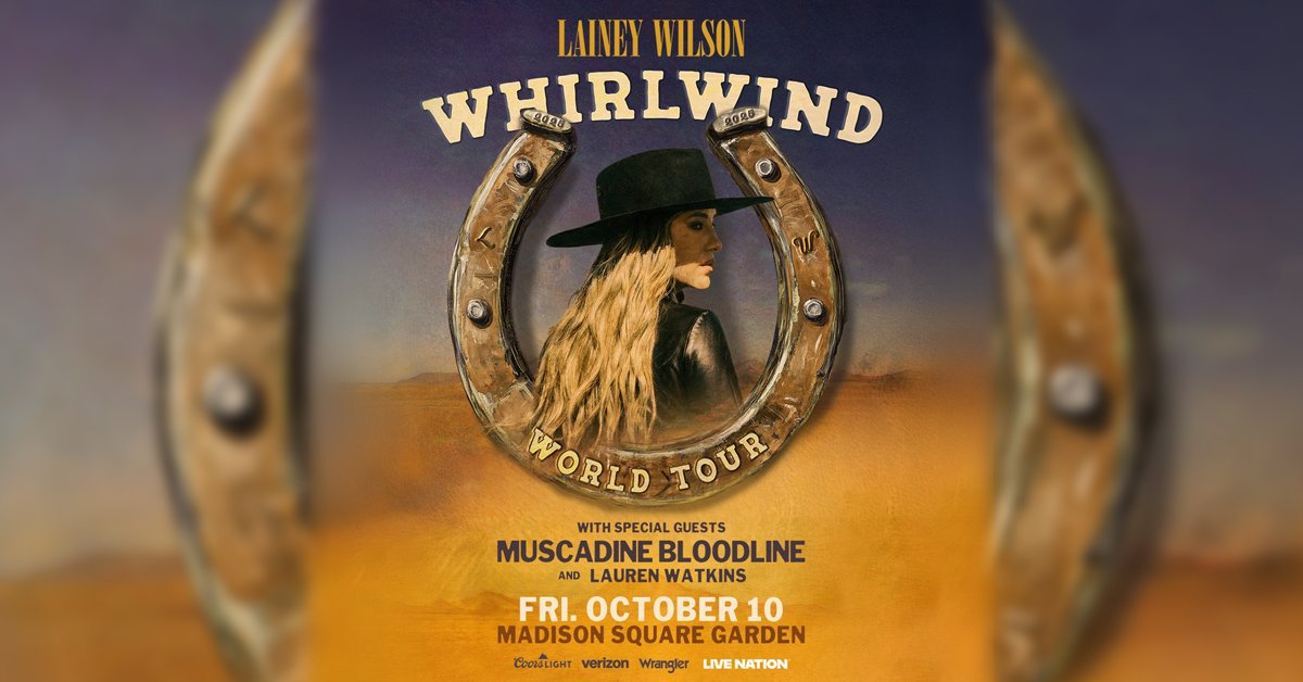 Enter to win tickets to see Lainey Wilson at Madison Square Garden