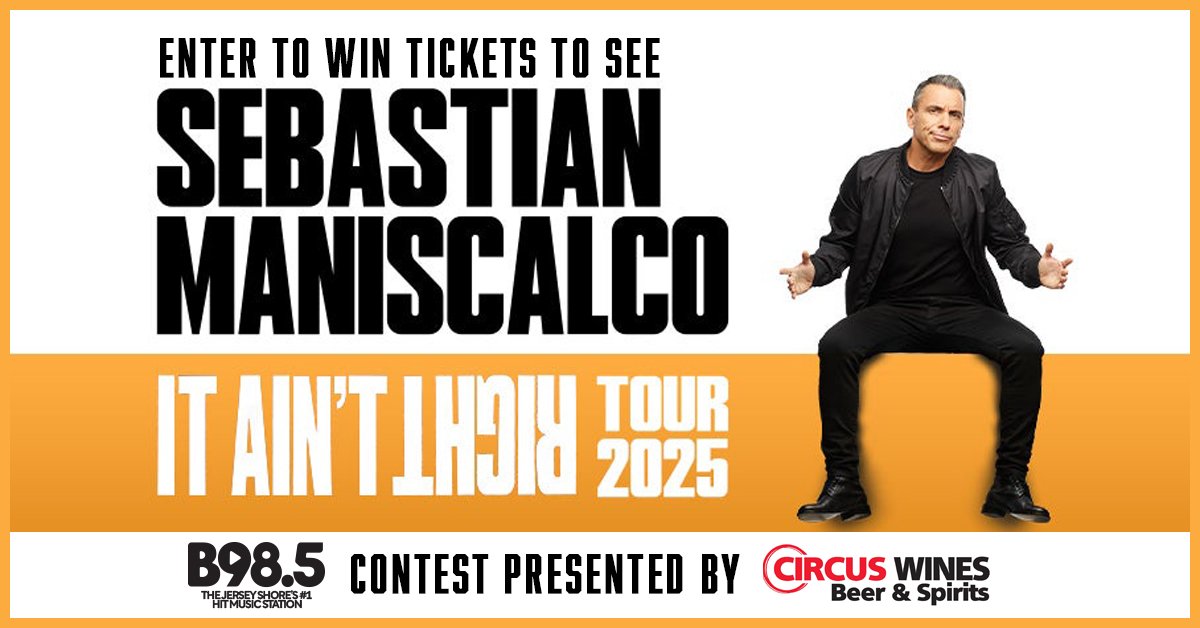 Enter to win tickets to see Sebastian Maniscalco at the Prudential Center